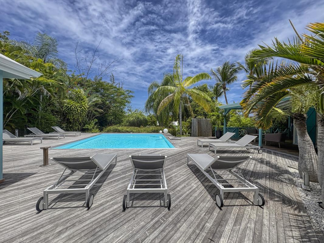 10.Location villa piscine Saint François Guadeloupe_Piscine
